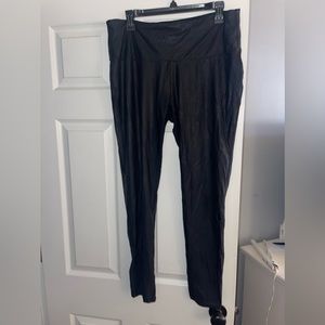 Women’s Faux Leather Leggings Walmart